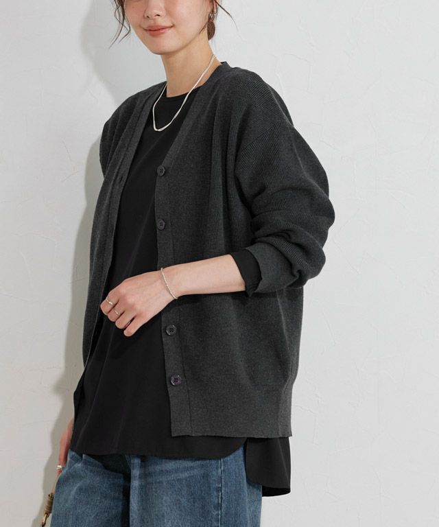 167cm / 杢チャコール / M