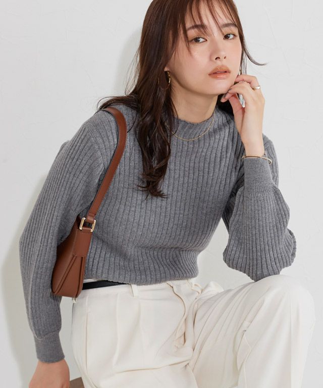 167cm / 杢グレー / M