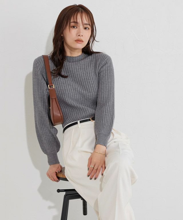 167cm / 杢グレー / M