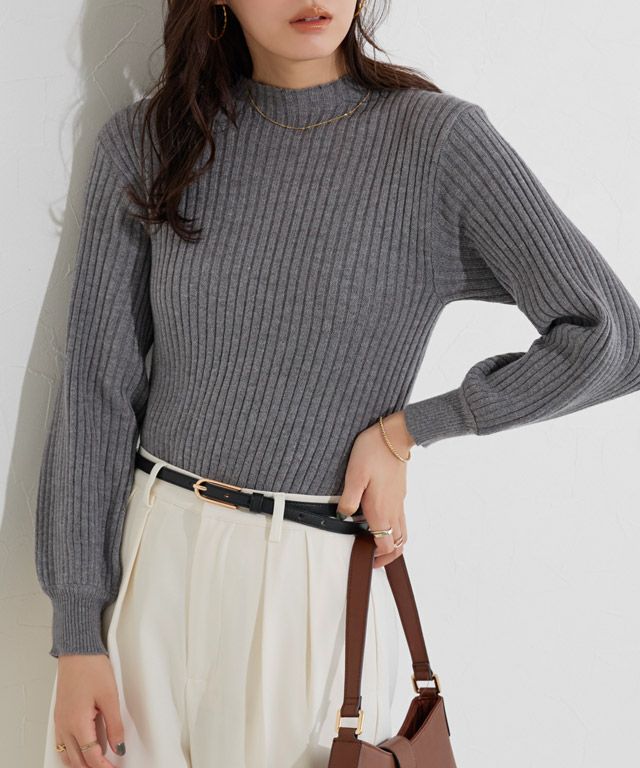 167cm / 杢グレー / M