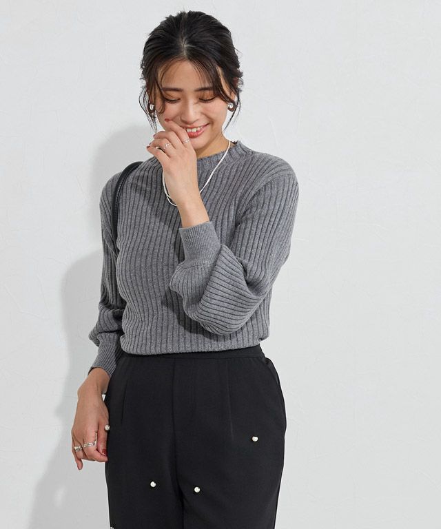 158cm / 杢グレー / M