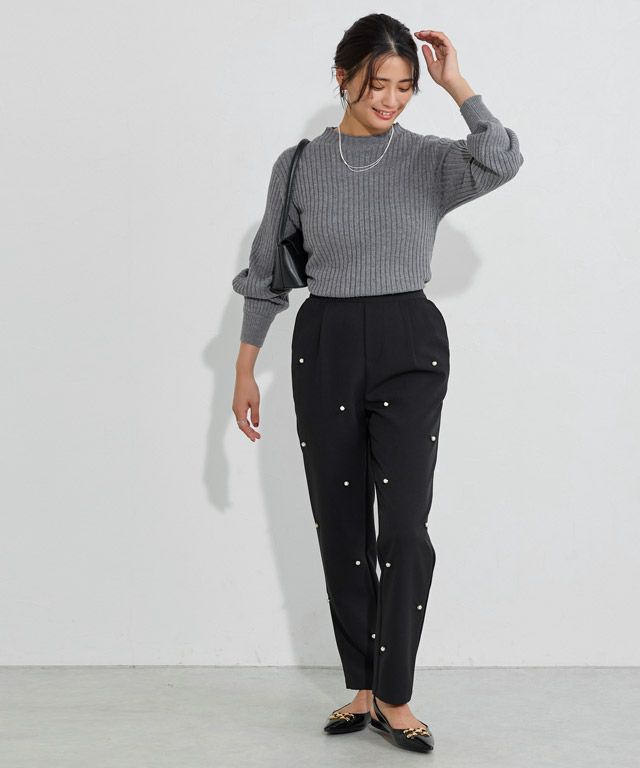 158cm / 杢グレー / M