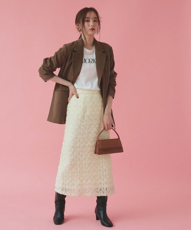 167cm / アイボリー / M