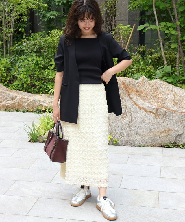 157cm / アイボリー / M