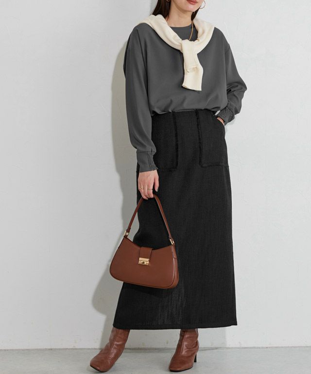 167cm / チャコール / M