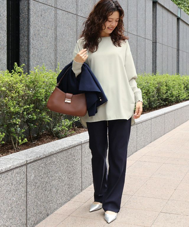 157cm / ライトグレージュ / M