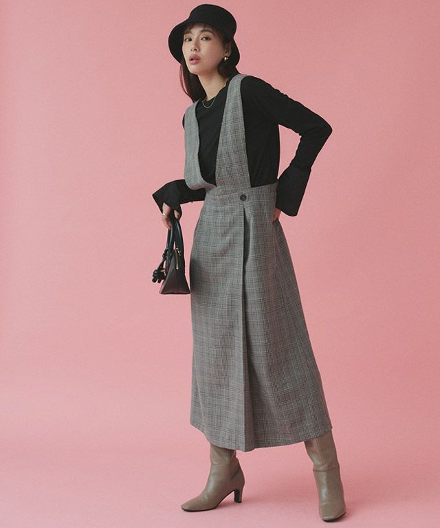 167cm / チェック / ブラック / M