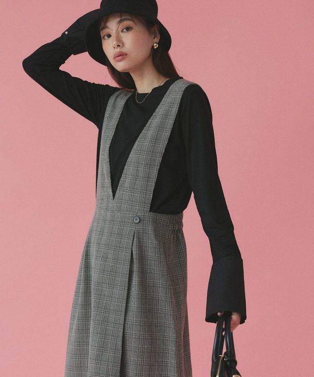 167cm / チェック / ブラック / M