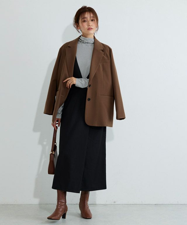 166cm / 無地 / ブラック / M