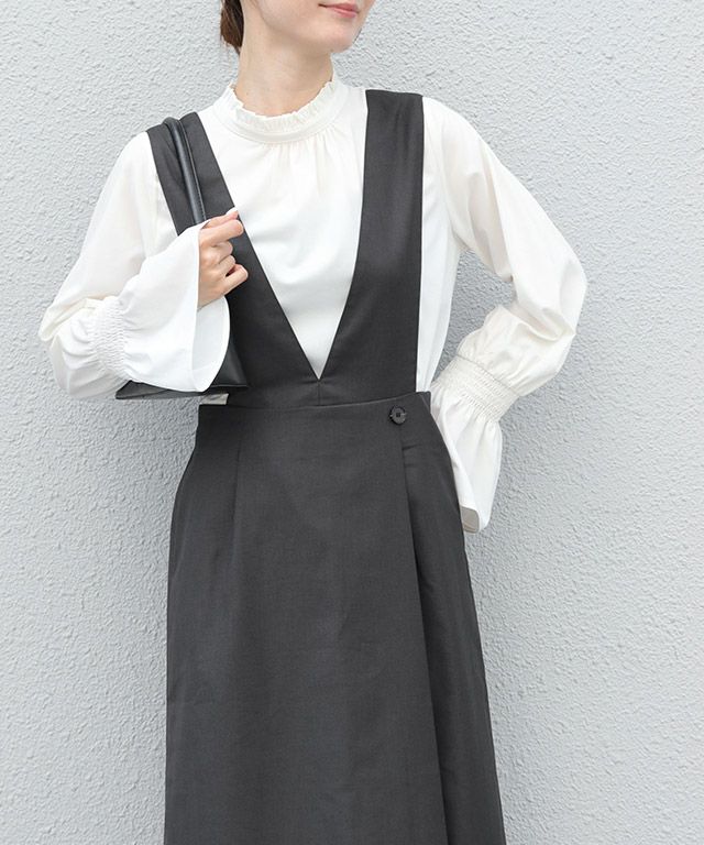 163cm / 無地 / チャコール / M