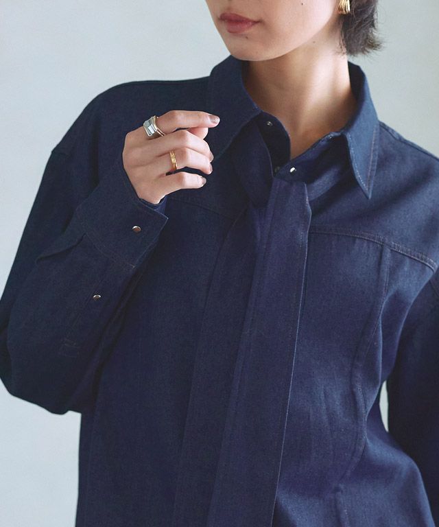 166cm / ブルー / M