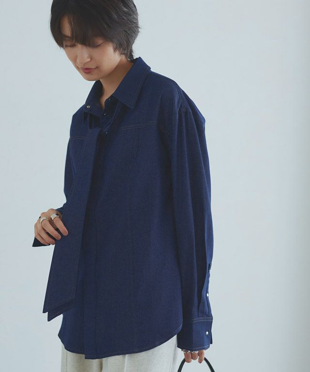 166cm / ブルー / M