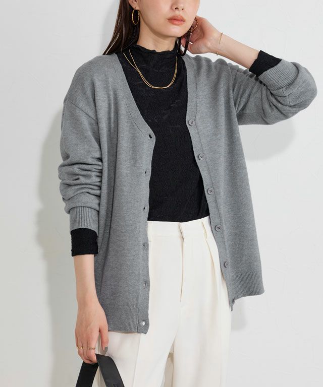 167cm / 杢チャコール / M