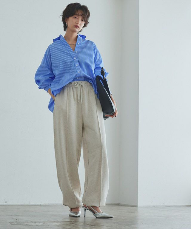 166cm / 杢オートミール / M