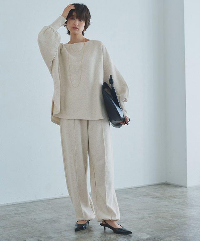 166cm / 杢オートミール / M