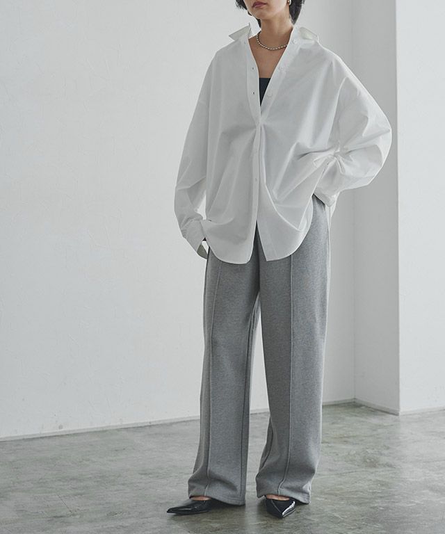 166cm / 杢グレー / M