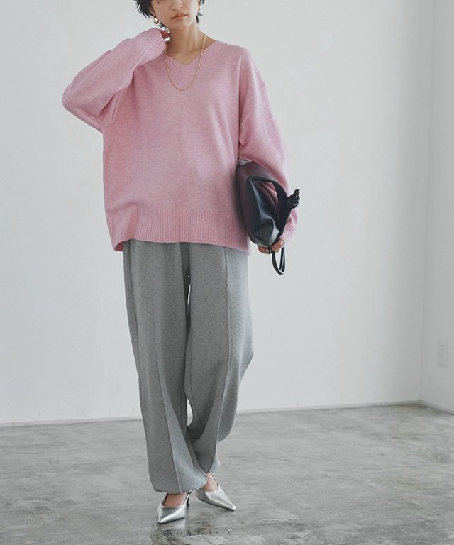 166cm / 杢グレー / M