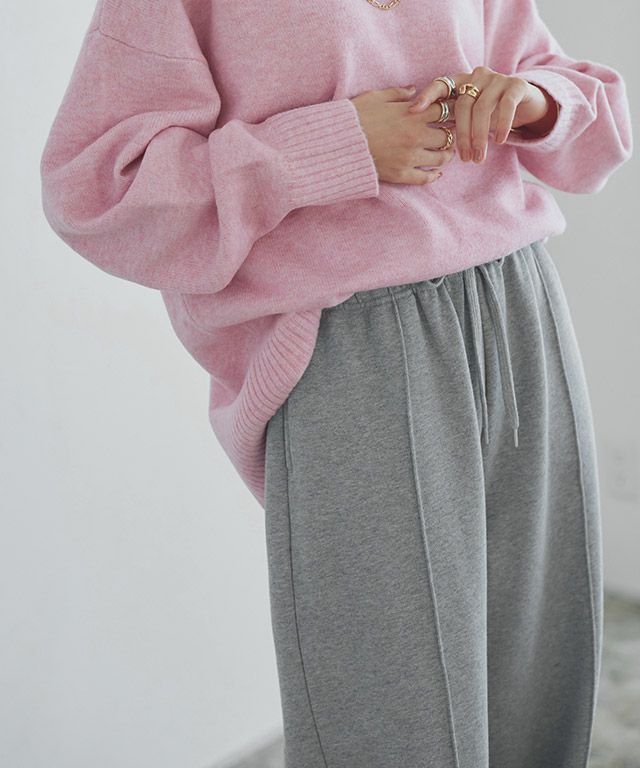 166cm / 杢グレー / M