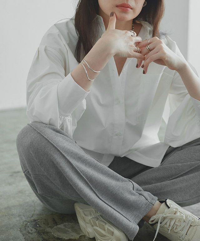 168cm / 杢グレー / M