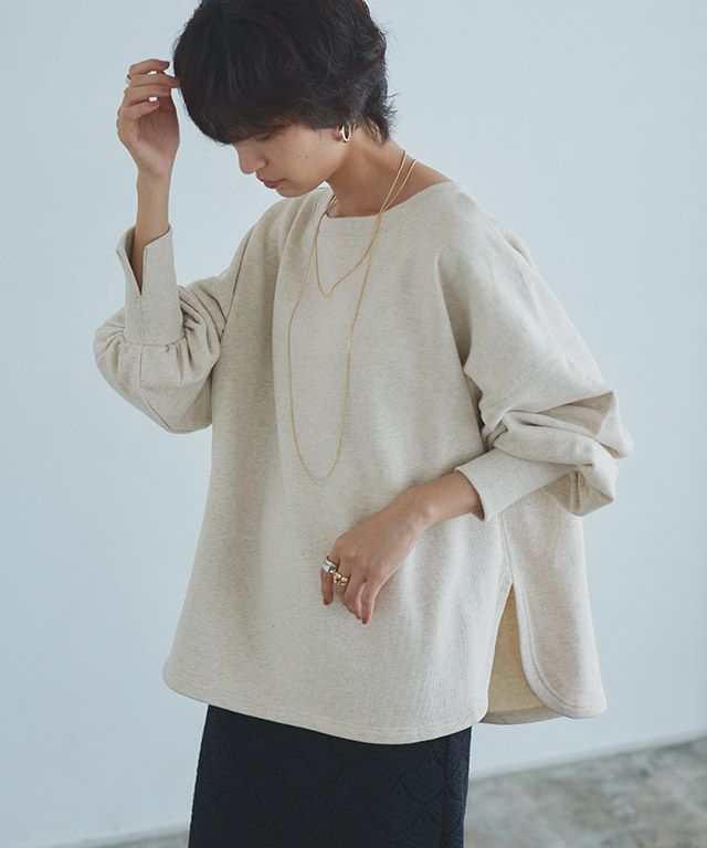 166cm / 杢オートミール / M