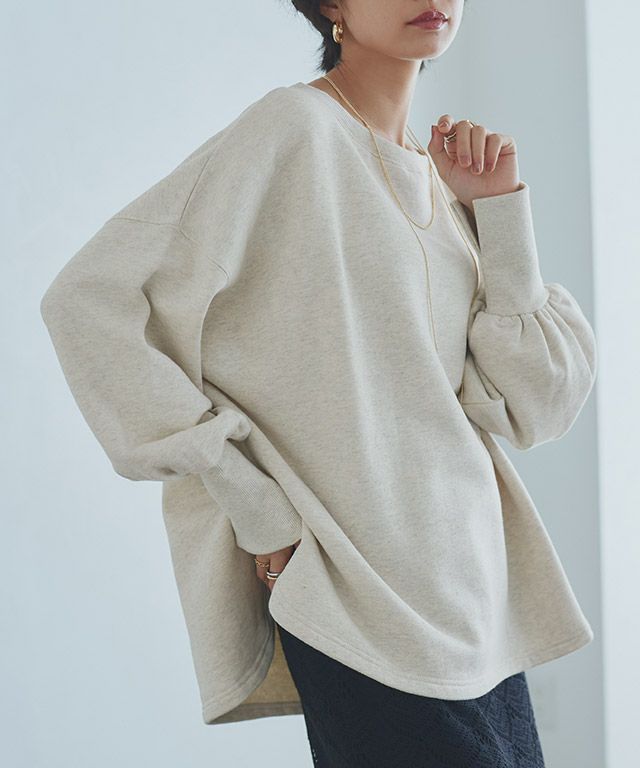 166cm / 杢オートミール / M