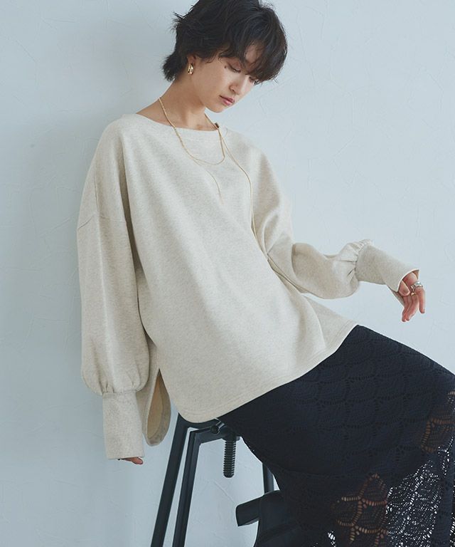 166cm / 杢オートミール / M