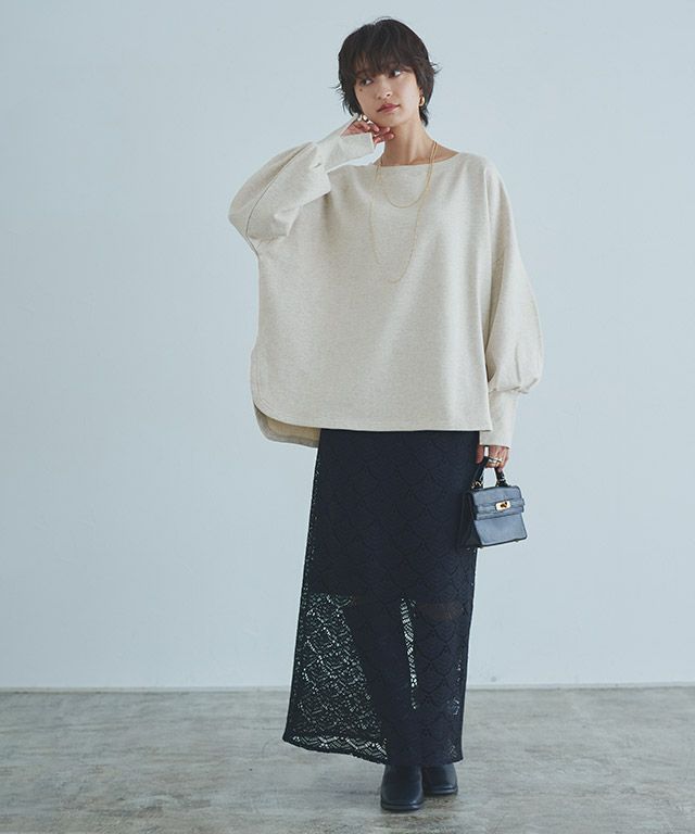 166cm / 杢オートミール / M