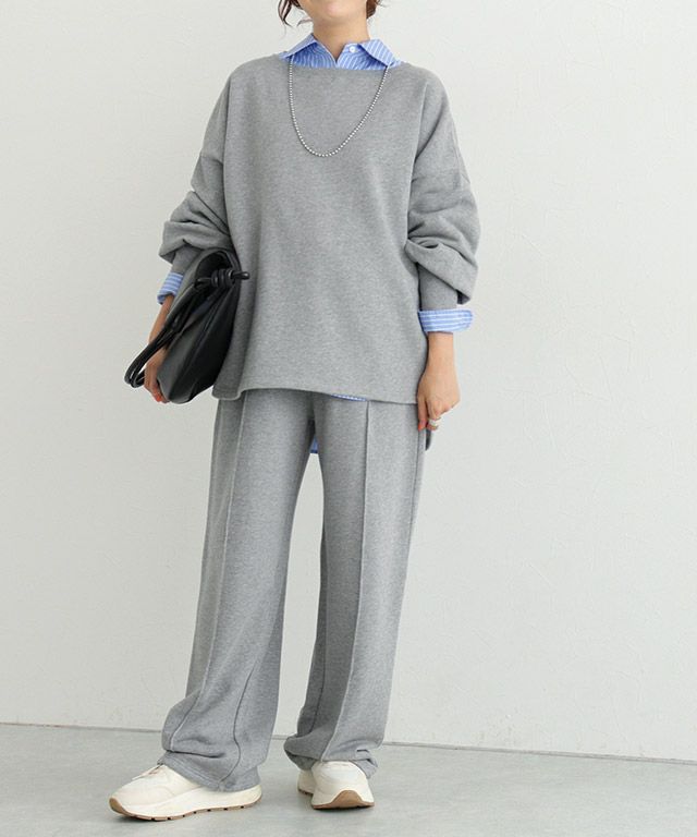 157cm / 杢グレー / M