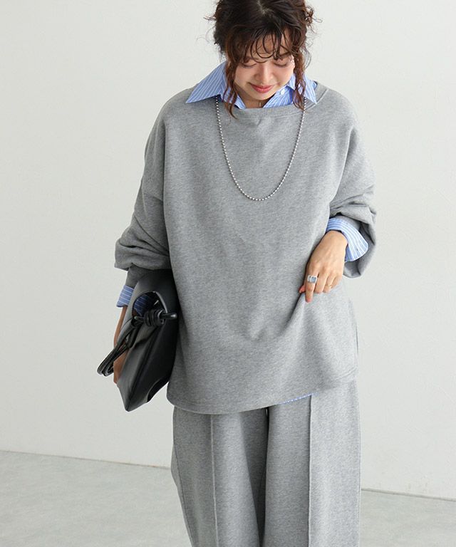 157cm / 杢グレー / M