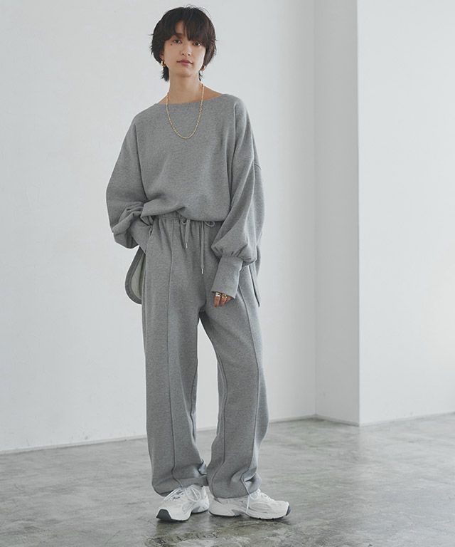 166cm / 杢グレー / M