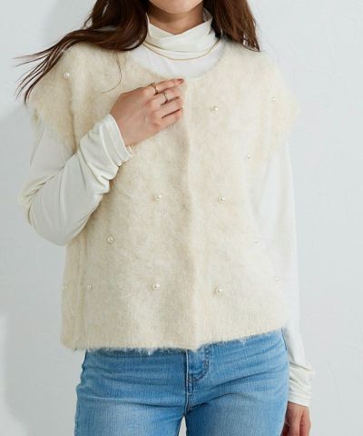 パールフレンチベスト