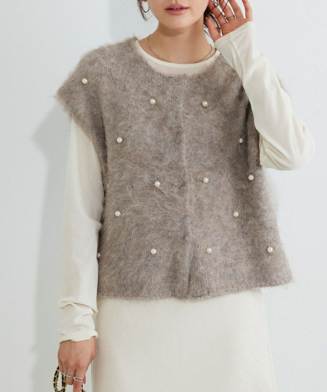 166cm / グレージュ / M