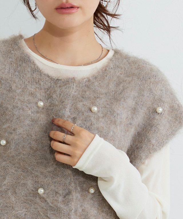 166cm / グレージュ / M