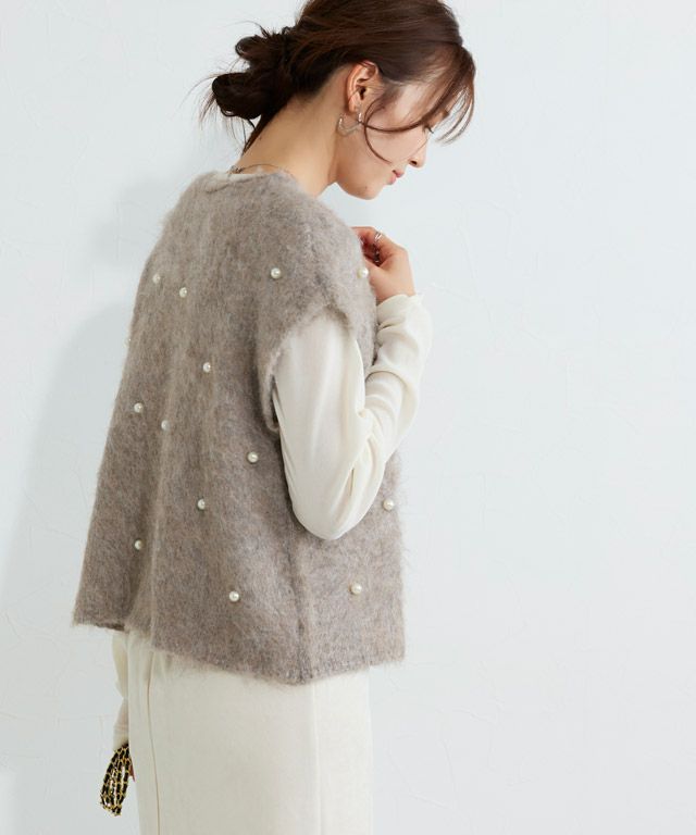 166cm / グレージュ / M