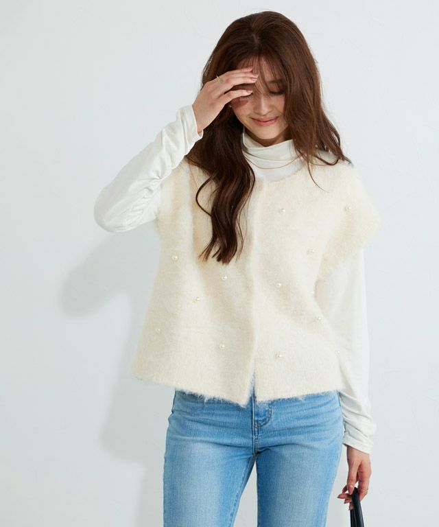 166cm / アイボリー / M