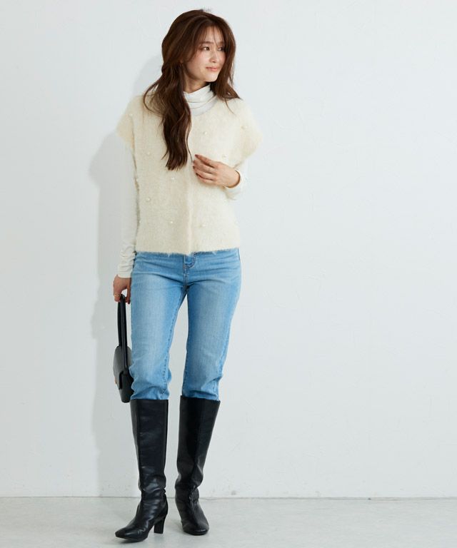 166cm / アイボリー / M