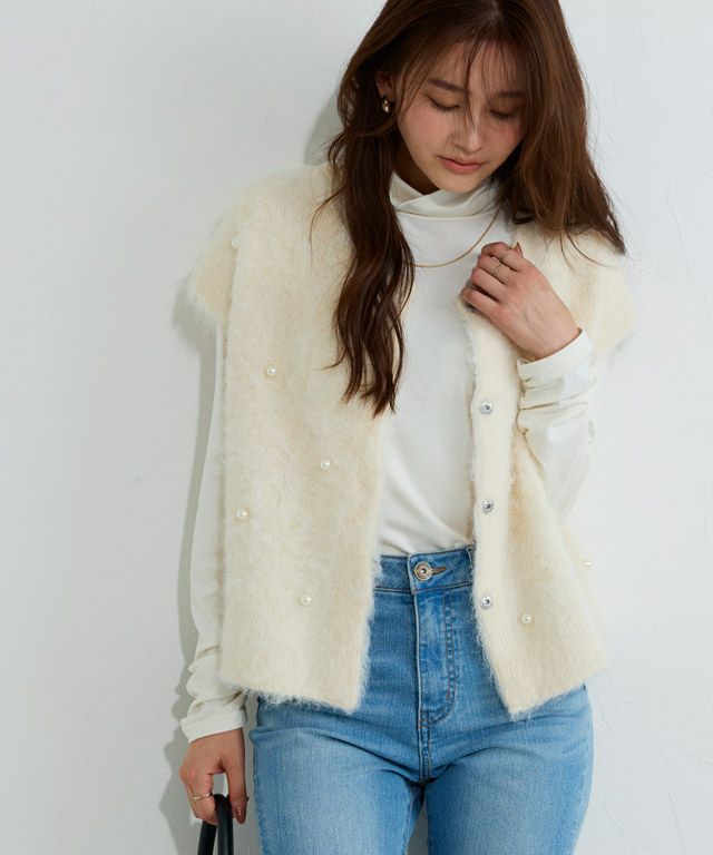 166cm / アイボリー / M