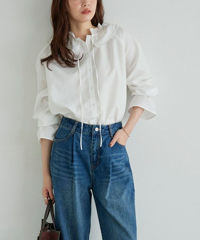 167cm / 無地 / オフホワイト / M