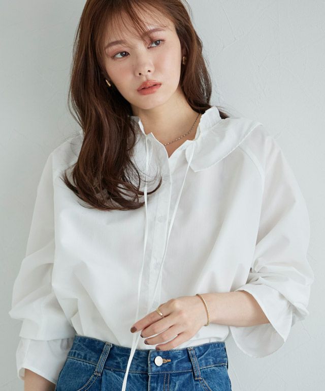 167cm / 無地 / オフホワイト / M