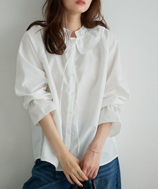 167cm / 無地 / オフホワイト / M