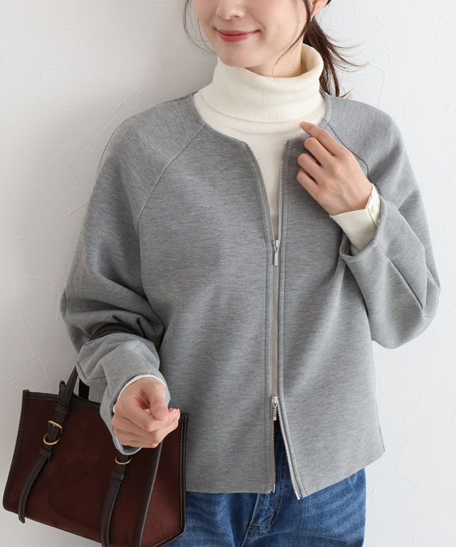 163cm / 杢グレー / M