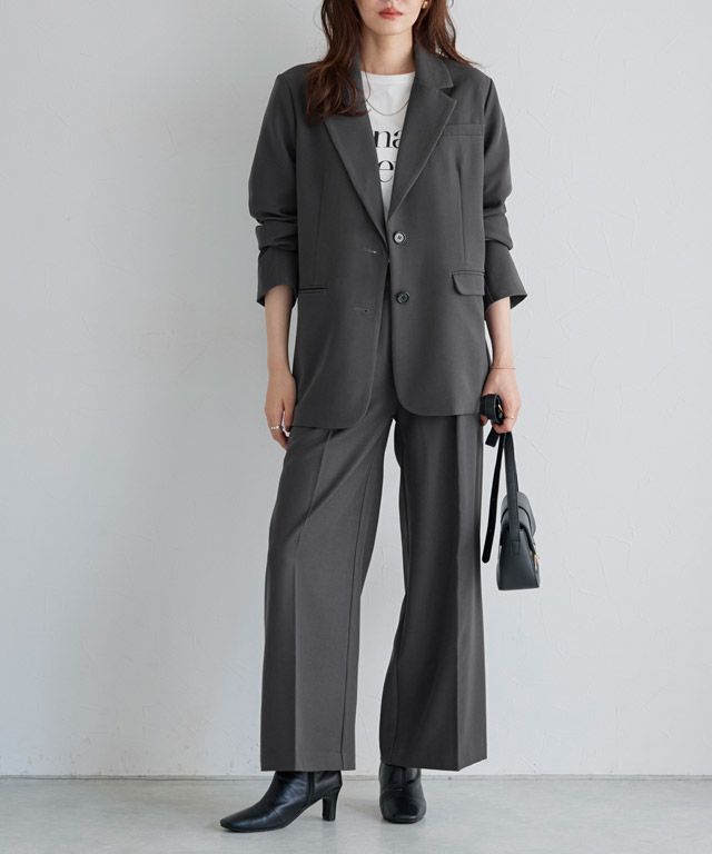 167cm / チャコール / M