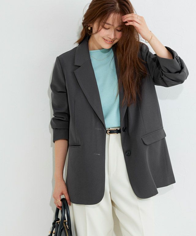 166cm / チャコール / M