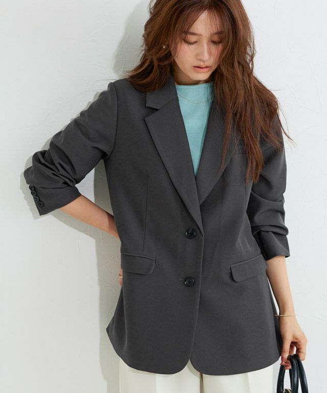 166cm / チャコール / M