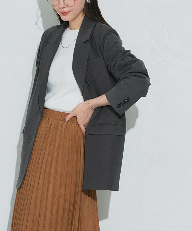 167cm / チャコール / M