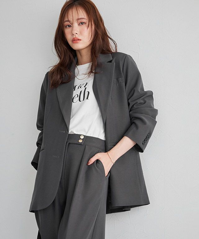 167cm / チャコール / M