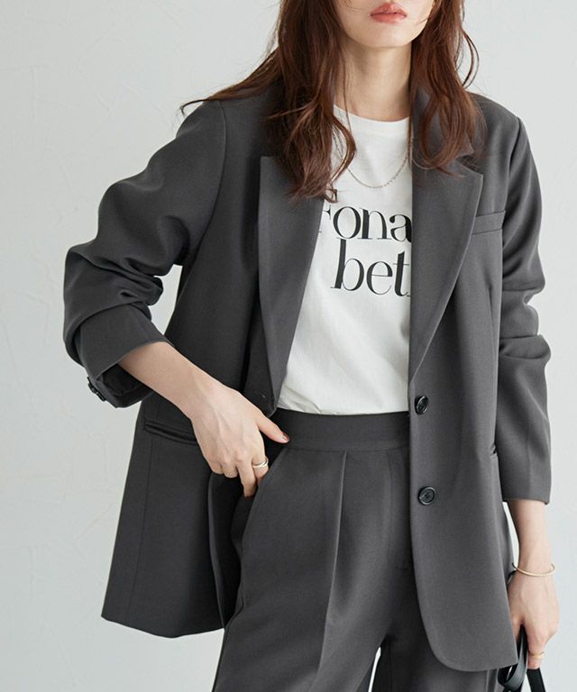 167cm / チャコール / M