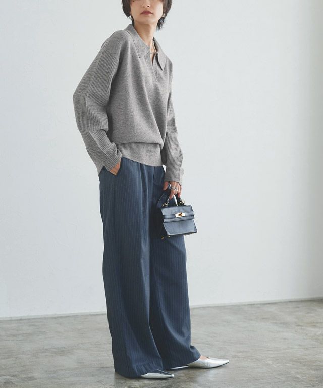 166cm / 杢グレー / M