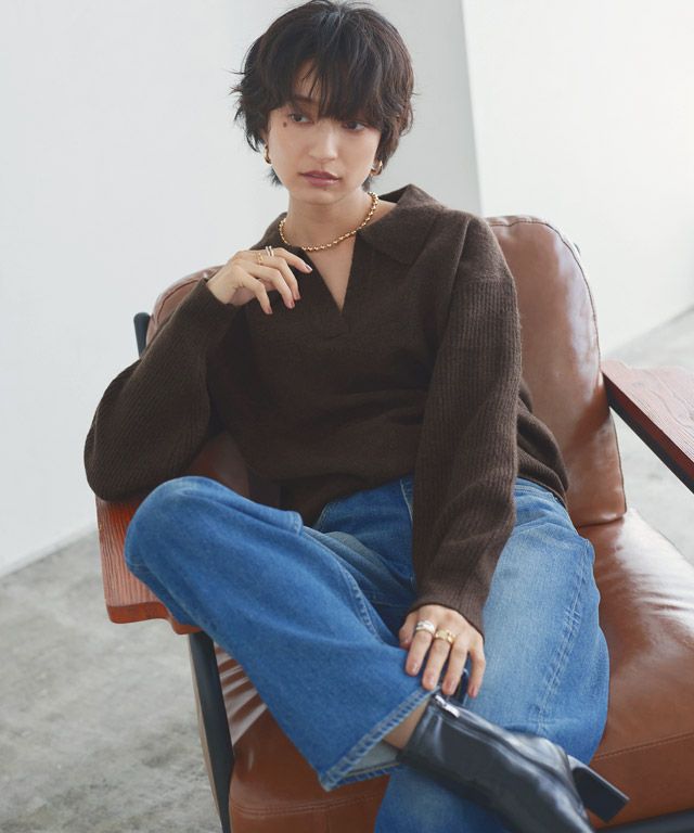 166cm / ブラウン / M