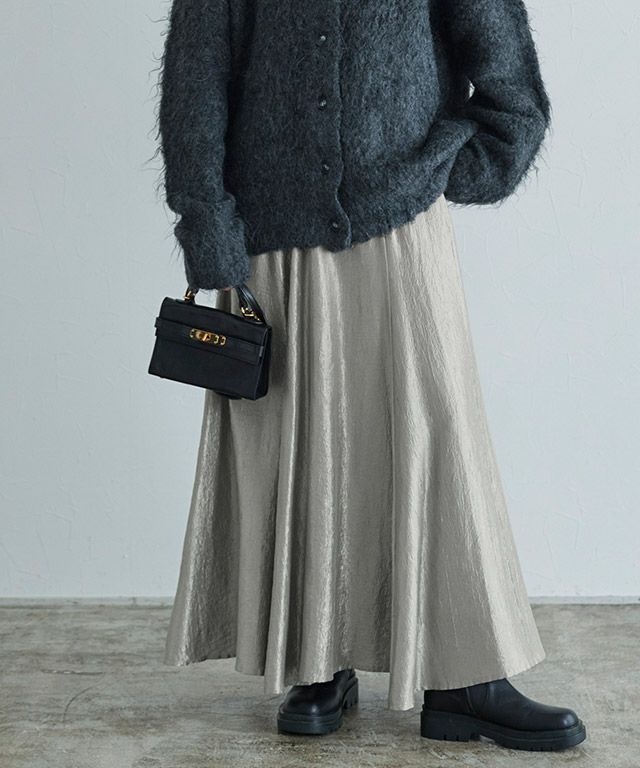 [RASW]シャイニーグロスフレアスカート